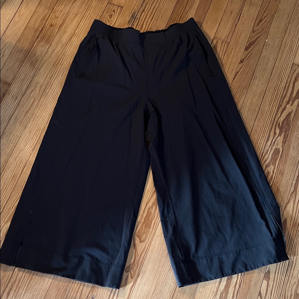 Lululemon Athletica Black Wide-Leg Pants